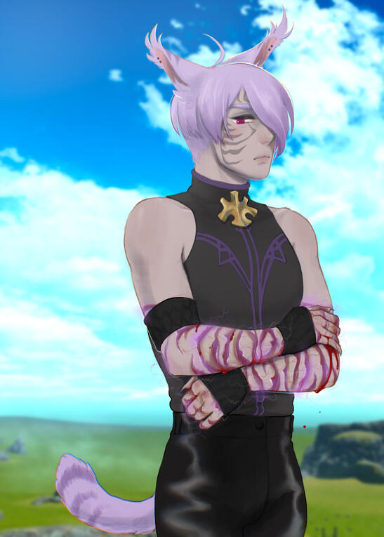 Hyun, SB BLM, aetherburn scars reopened after a duel with Sadu