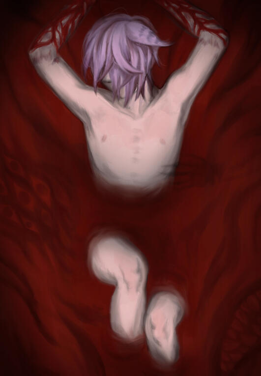 hyun being overtaken by the void